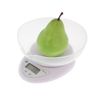 Весы кухонные Luazon LVK-706, электронные, с чашей, до 5 кг, белые - Фото 8