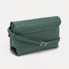 Сумка-мессенджер на молнии, цвет зелёный - Фото 2