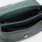 Сумка-мессенджер на молнии, цвет зелёный - Фото 3