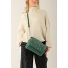 Сумка-мессенджер на молнии, цвет зелёный - Фото 4