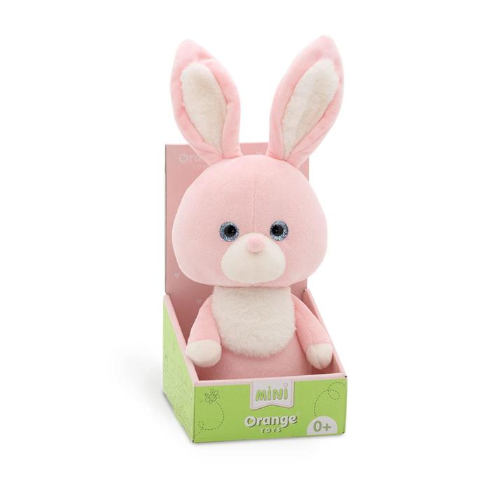 Мягкая игрушка «Зайчонок», цвет розовый, 20 см - Фото 1