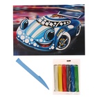 Аппликация пластилином «Быстрая тачка» - Фото 3