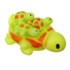Набор резиновых игрушек для ванны «Мыльница: Черепаха», 14,5 см, с пищалкой, 4 шт, Крошка Я - Фото 4