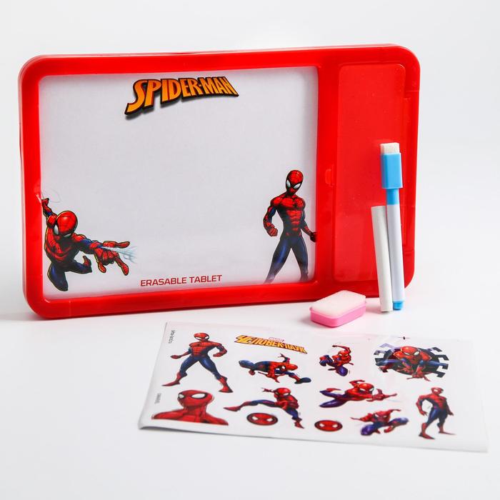 Доска для рисования мелом и маркером, Человек паук, Marvel - Фото 1