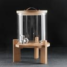 Диспенсер для напитков на подставке «Банка», 5 л - Фото 1