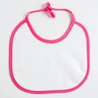 Набор нагрудников непромокаемых/слюнявчиков для кормления из махры «Для малышки» р-р. 20×20 см, 2 шт. - фото 57949983