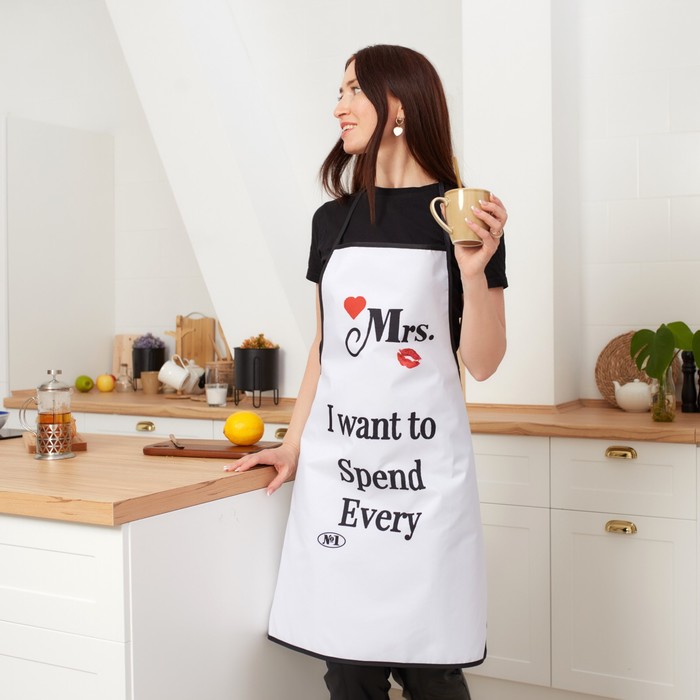 Фартук Доляна Mrs. 70×80 см, 100%пэ - Фото 1