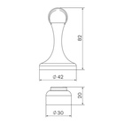 Упор дверной LOCKLAND, магнитный, нержавеющая сталь - Фото 6