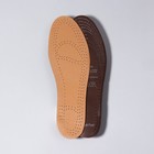 Стельки для обуви, универсальные, дышащие, р-р RU до 45 (р-р Пр-ля до 47), 28,5 см, пара, цвет бежевый - Фото 3
