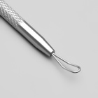 Петля косметологическая, двусторонняя, 13 см, серебристый - Фото 2