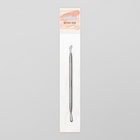 Петля косметологическая, двусторонняя, 13 см, серебристый - Фото 4