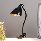 Настольная лампа 16700/1BK Е27 15 Вт черный RISALUX - Фото 2