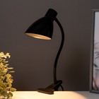 Настольная лампа 16700/1BK Е27 15Вт черный RISALUX - фото 10181242
