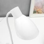 Настольная лампа 16700/1WT Е27 15 Вт белый RISALUX - Фото 5