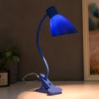 Настольная лампа 16700/1BL Е27 15Вт синий RISALUX - Фото 3