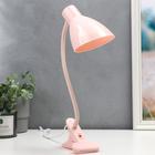 Настольная лампа 16700/1PK Е27 15Вт нежно-розовый RISALUX - Фото 1