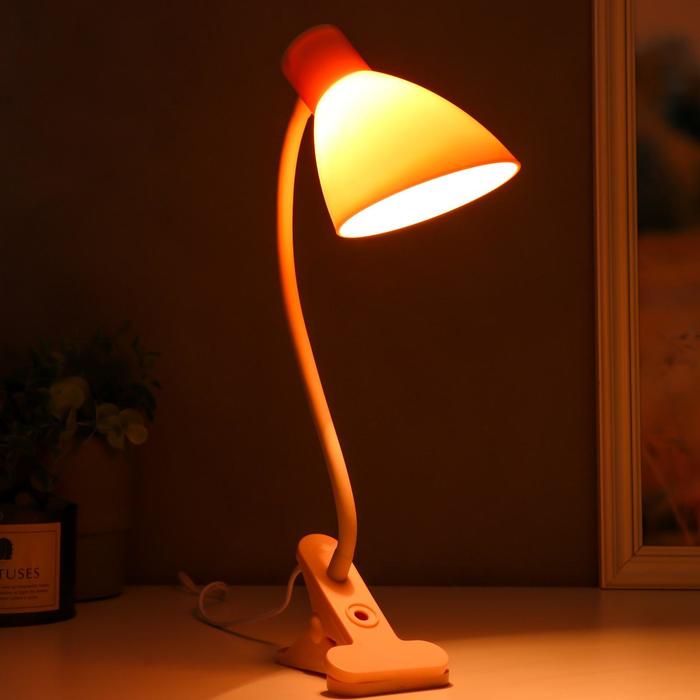 Настольная лампа 16700/1PK Е27 15Вт нежно-розовый RISALUX - фото 1910229234