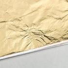 Поталь для декорирования набор 50 листов "Золото" 14х14 см - Фото 3