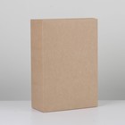 Коробка подарочная складная крафтовая, упаковка, 16 х 23 х 7,5 см - Фото 4