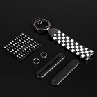 Брелок для ключей с табличкой номера, "Флаг" - фото 60907355