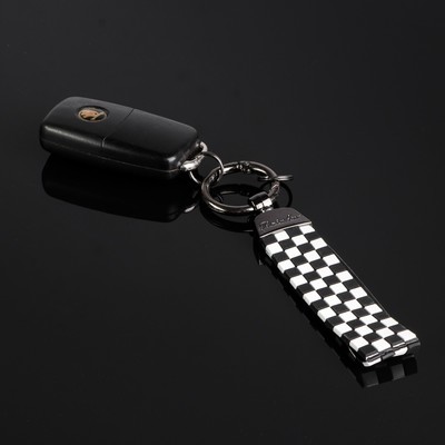 Брелок для ключей на кольце с табличкой номера «Флаг»