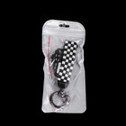 Брелок для ключей с табличкой номера, "Флаг" - фото 60907356