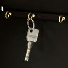 Ключница "Тигр"  26х31х4,5 см венге - фото 24380419