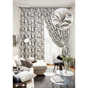 

Комплект штор на тесьме Matey - ST, размер 272х270 см, тюль - 450х270 см
