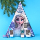 Адвент-календарь набор опытов и сюрпризов "Frozen", Холодное сердце - фото 9391252