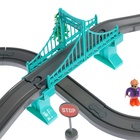 Железная дорога «Экспресс», 66 деталей, работает от батареек, подходит для деревянных железных дорог - Фото 5