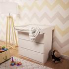 Рамка пеленальная для комода Polini kids Malm, цвет белый - Фото 5