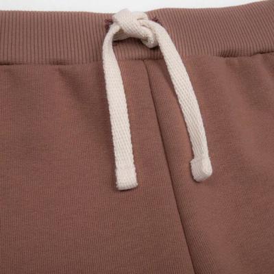 Брюки для мальчика, рост 98 см, цвет коричневый