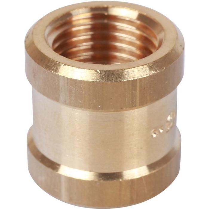 Муфта STOUT SFT-0005-001414, 1/4", внутренняя/внутренняя резьба - Фото 1