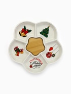 Менажница новогодняя «Счастливого Нового года», 24 см, 6 ячеек - Фото 2