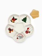 Менажница новогодняя «Счастливого Нового года», 24 см, 6 ячеек - Фото 5