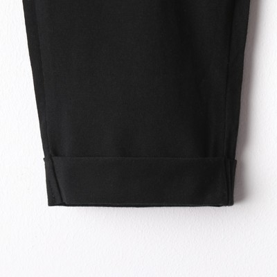 Брюки для девочки MINAKU, рост 110 см, чёрные