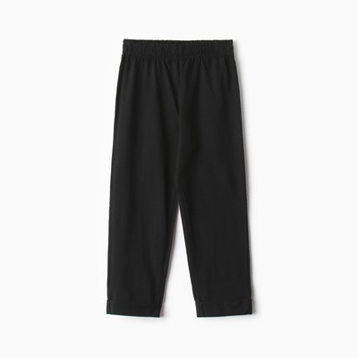 Брюки для девочки MINAKU, рост 110 см, чёрные