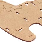 Конструктор из дерева «Карандашница: единорог» краски, кисть - фото 34877475