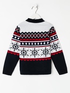 Джемпер детский новогодний вязаный KAFTAN: Snow, чёрный, рост 98-104 см - Фото 7