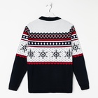 Свитер вязаный новогодний KAFTAN Snow, размер 44 - Фото 12