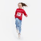 Джемпер вязаный детский KAFTAN "Santa" размер 34, (122-128 см) - Фото 2