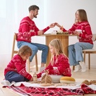 Джемпер детский новогодний вязаный KAFTAN: Santa, красный, рост 110-116 см - Фото 13