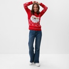 Свитер вязаный новогодний KAFTAN Santa, размер 56 - Фото 10