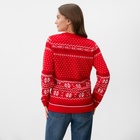 Свитер вязаный новогодний KAFTAN Santa, размер 56 - Фото 2