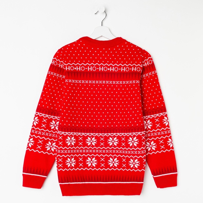 Свитер вязаный новогодний KAFTAN Santa, размер 52