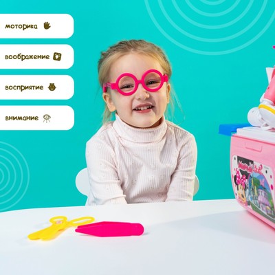 Набор доктора игровой, Минни Маус, в рюкзачке