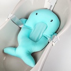 Подкладка - матрасик для купания детская «Кит», цвет голубой - Фото 2