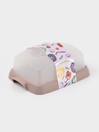 Маслёнка Martika «Таира», пластик, 16.7×12.1 см, МИКС 7391119