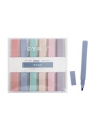 Набор маркеров-текстовыделителей, 6 пастельных цветов, скошенный наконечник, узел 5 мм - Фото 2