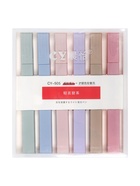 Набор маркеров-текстовыделителей, 6 пастельных цветов, скошенный наконечник, узел 5 мм - Фото 10